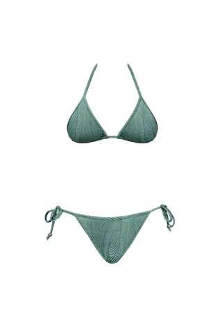 Bibi Triangle Bikini Bottom - Botanical Shades