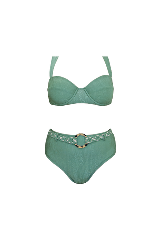 Esmeralda Bikini Bottom - Botanical Shades